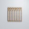 Ekena Millwork Extra Small Cedar Park Decorative Fretwork Wood Wall Panels, Red Oak, 7 3/8"W x 7 3/8"H x 3/8"T WALW08X08X0375CRPRO - alternate 4